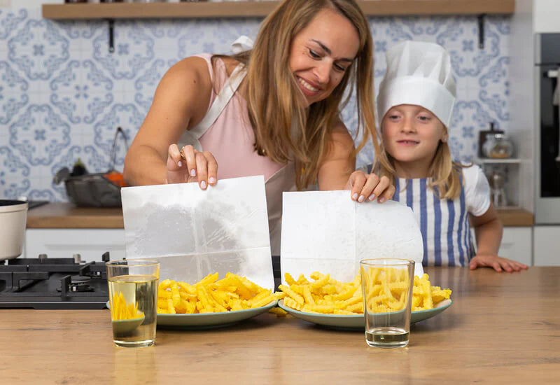 Start crispy frying without unnecessary oil.