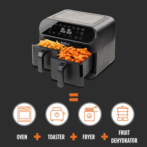 Air Fryer Infinity PRO XXL with double basket