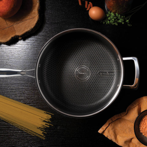 Premium saute pan with lid Rosmarino HexaPro - 24 cm