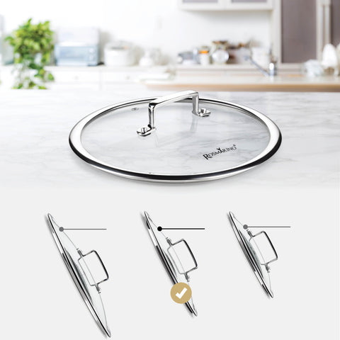 Glass Lid Rosmarino HexaPRO - 24 cm
