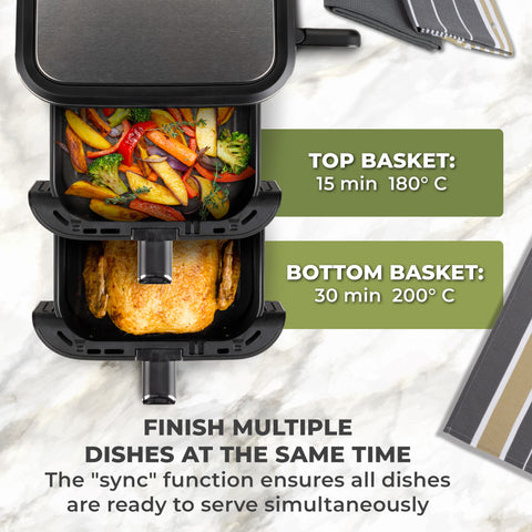 Air fryer Rosmarino Tower XXL – 10.4 L