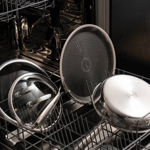 4-piece Rosmarino HexaPRO cookware set