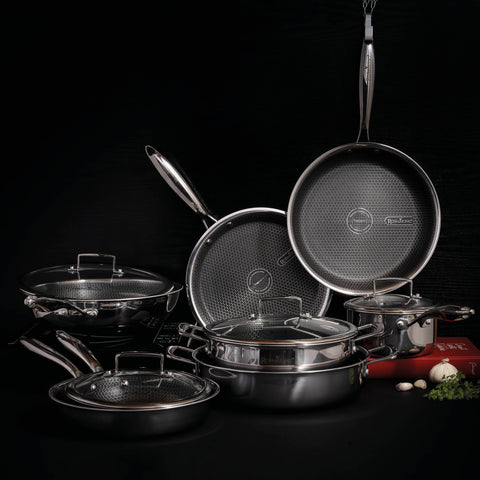 Premium saucepan with lid Rosmarino HexaPRO - 16 cm