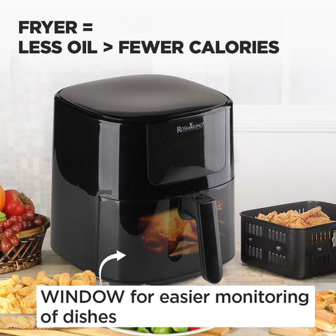 Air Fryer Rosmarino Infinity Vision XL - 5 l